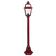 Avignon Single Head Short Post Light - Burgundy Finish / B22 Avignon Single Head Short Post Light - Burgundy Finish / B22